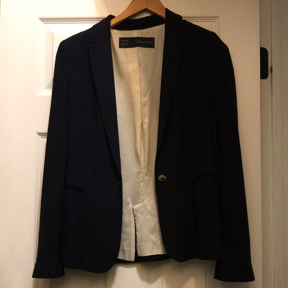 Navy blue Zara blazer